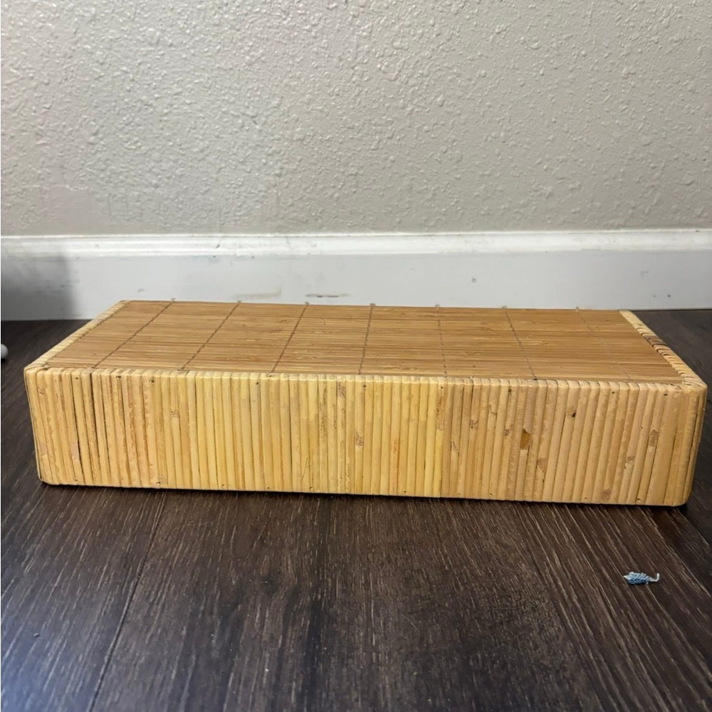 Wooden Bamboo Rectangular Box